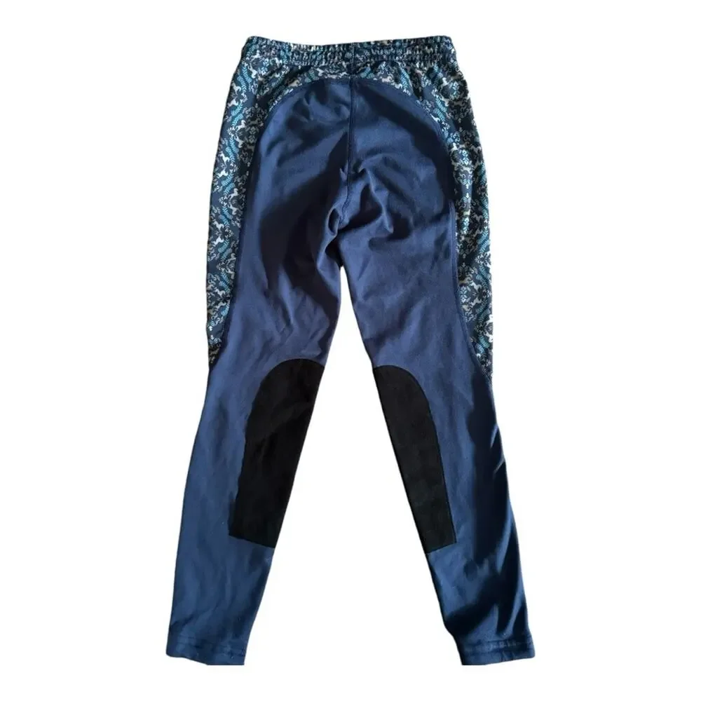 Kerrits Girls Performance Knee Patch Riding Tight Breeches Size S Horsing Around